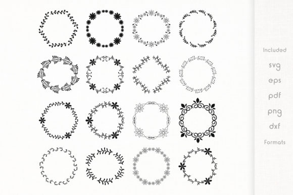 Download Vintage Floral Frames - Vector&nbsp;&nbsp; - Premium Resources