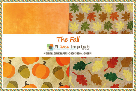 Download The Fall Digital Paper Pack - Fall digital paper pack Collection