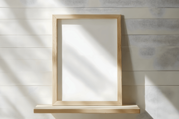 Download Minimalist Wood Frame Mockups,3x4 Ratio - Minimalist wood Collection