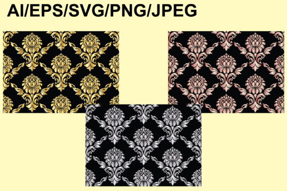 Download Posh Ornate Patterns (Metallic) - Ornate patterns Collection